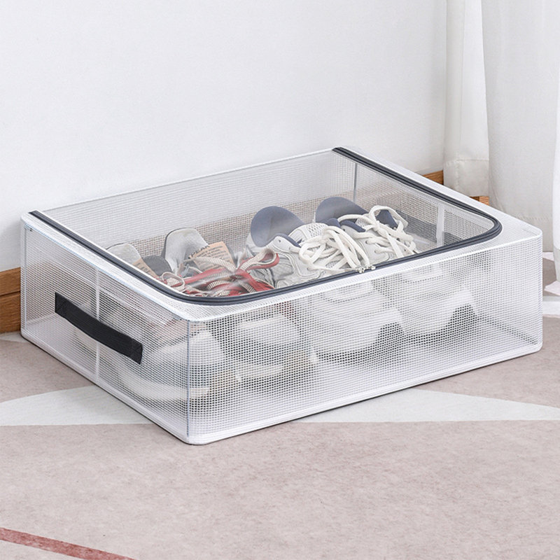 2 Pair Stackable Shoe Storage Box