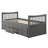 Badi Kids Twin with Trundle with Drawers-771193031