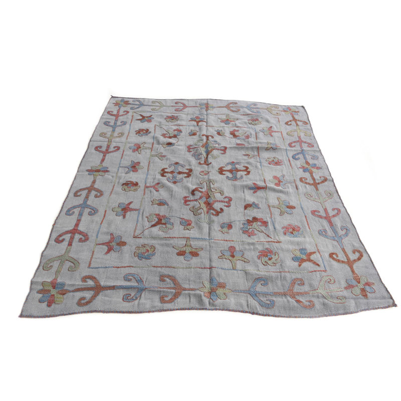 Tapis bleu / gris Oldfield