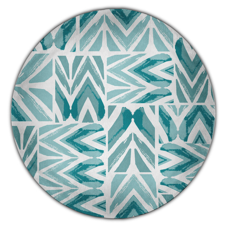 Safari Chenille Geometric Indoor Rug