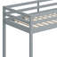 Lit mezzanine en bois avec échelle-1049872952