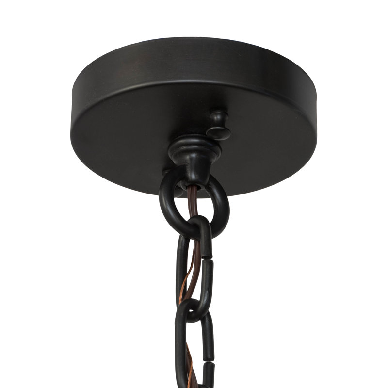 Luminaire suspendu cylindrique à 1 lumière