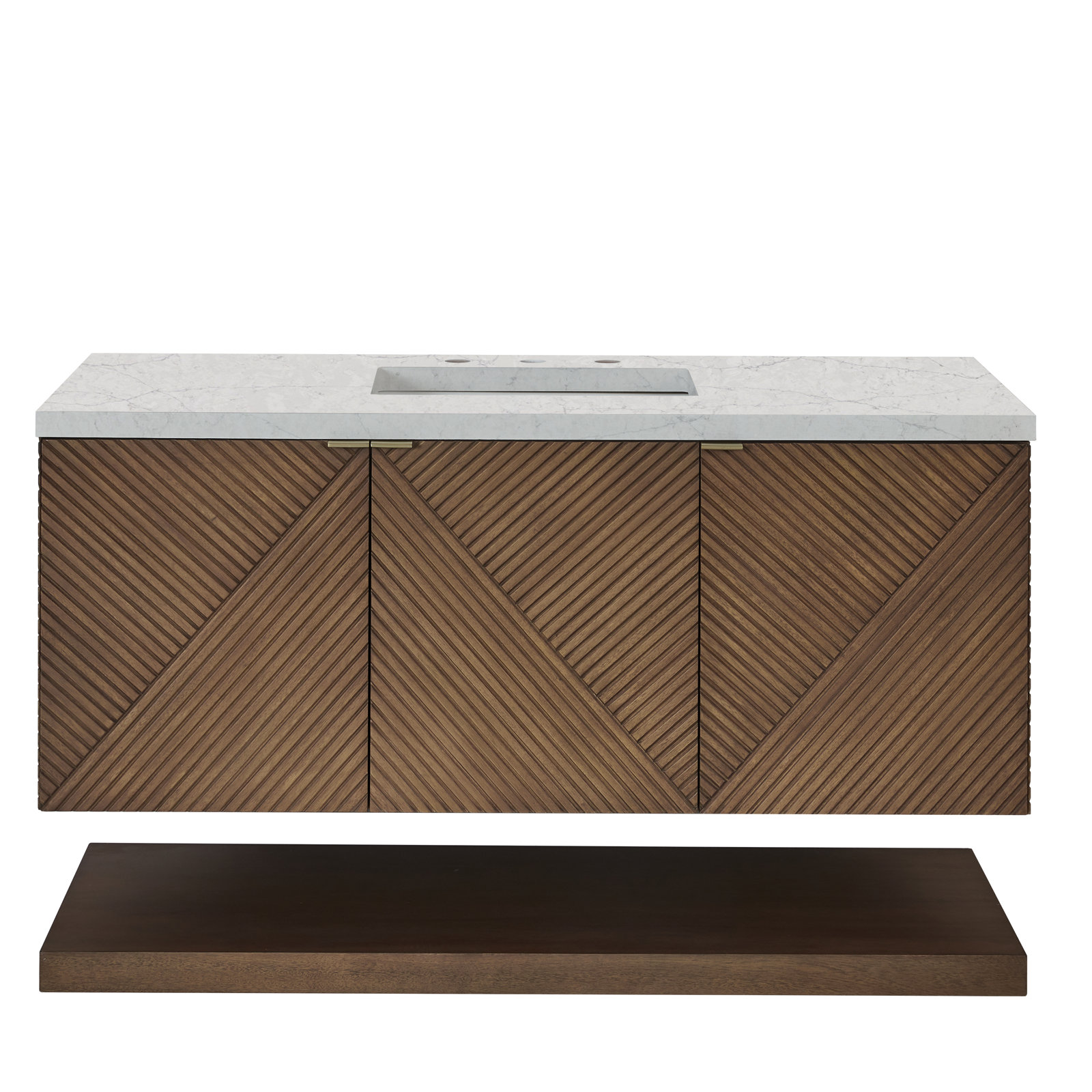 Marcello 48'' Single Bathroom Vanity, Eternal Jasmine Pearl Quartz