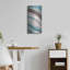 Ivy Bronx «Aqua Sweep II» par James Burghardt, art mural en métal-903771994