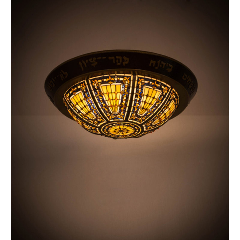 Fleur-de-lis 6 - Light Flush Mount