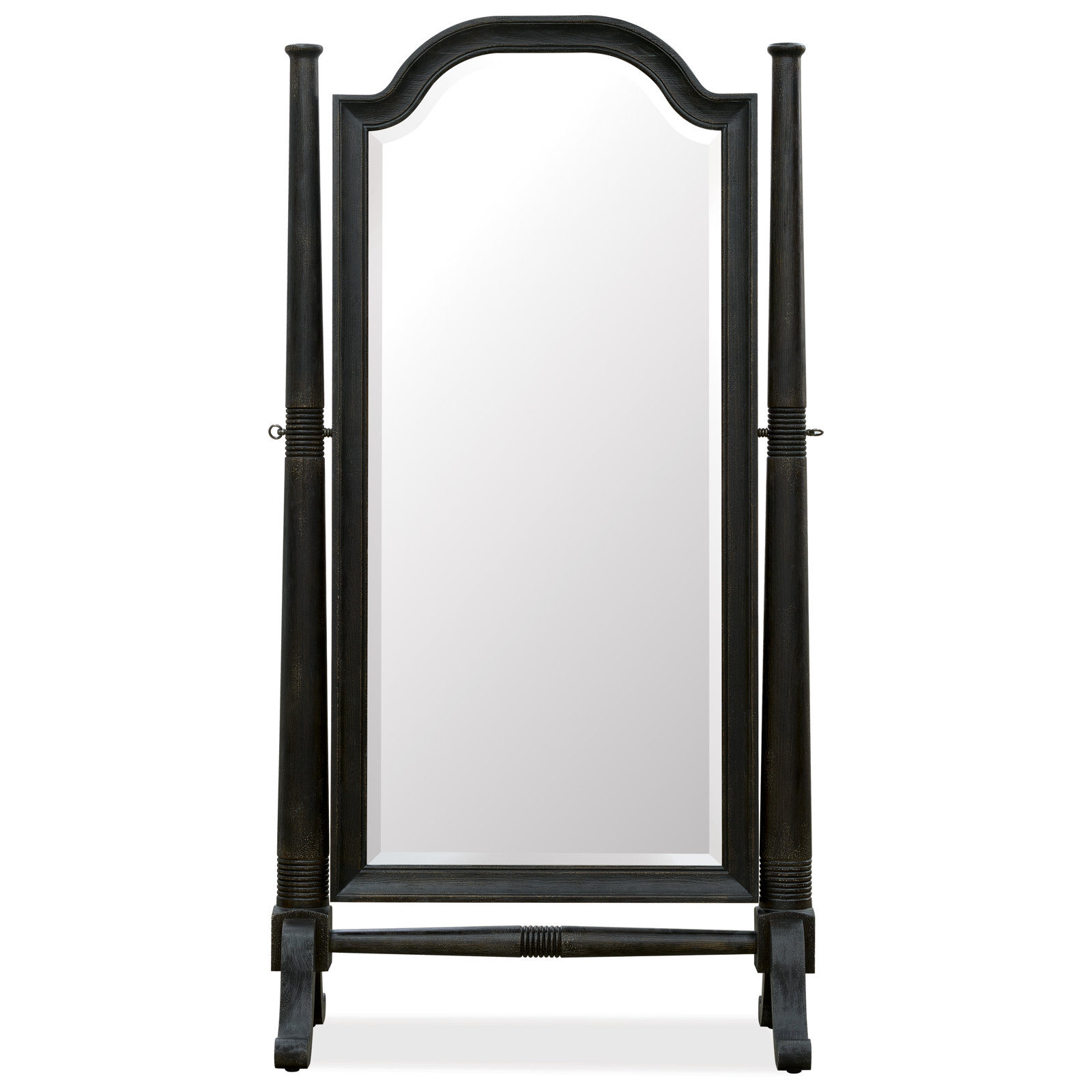 Alcy Arch Floor Mirror, Molasses