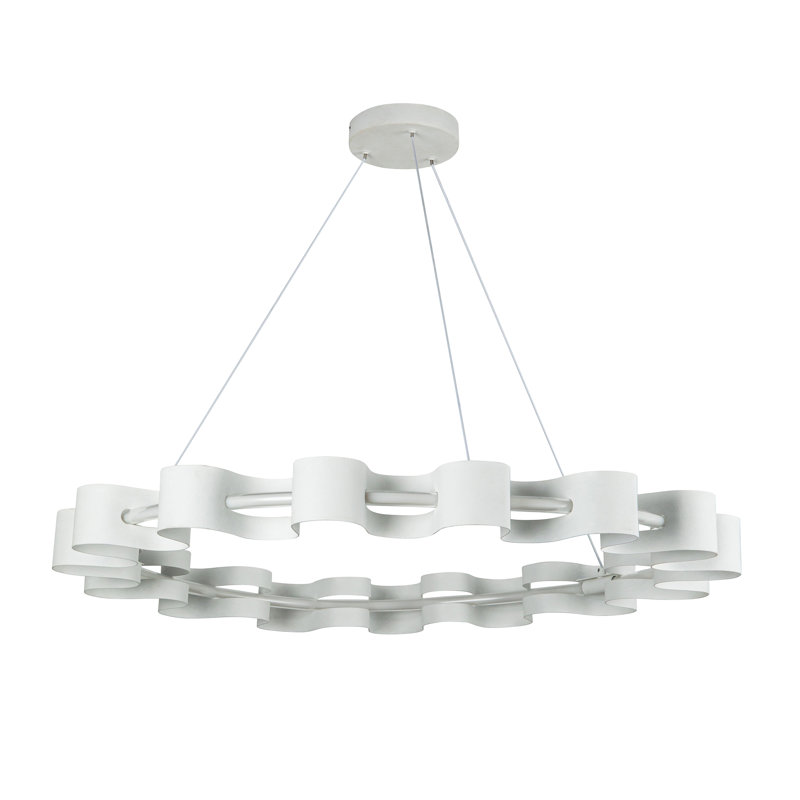 Nami 1 - Light LED Chandelier, Antique White