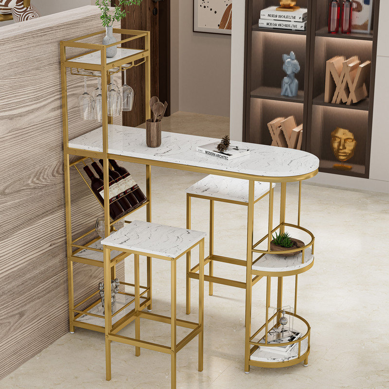 Aprille 2 - Person Four Leg Dining Set
