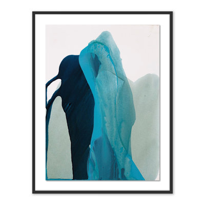 Blue Abyss V by Kim Whiteside - Picture Frame Painting Print