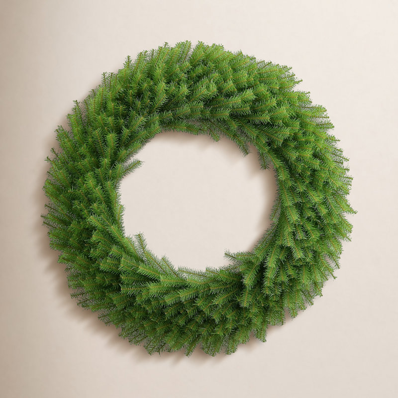Couronne de sapin avec lumières Norwood, 36", Non éclairé