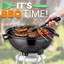 Barbecue au charbon portatif avec tablettes latérales 16 po Senerelife-72297530