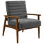 Fauteuil d'appoint en tissu Jensen Boucle-101174282-101174283