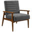 Fauteuil d'appoint en tissu Jensen Boucle-101174283-101174282