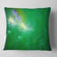 Vert tonnerre fractal vert - coussin imprimé abstrait-30616164-30616160