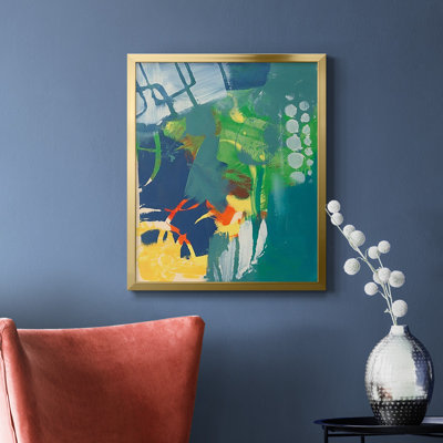 Toile encadrée de qualité supérieure Tropical graphiques III - prête à être accrochée