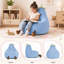 Fauteuil à billes avec aubergine Kannon-1629391666-1629391661