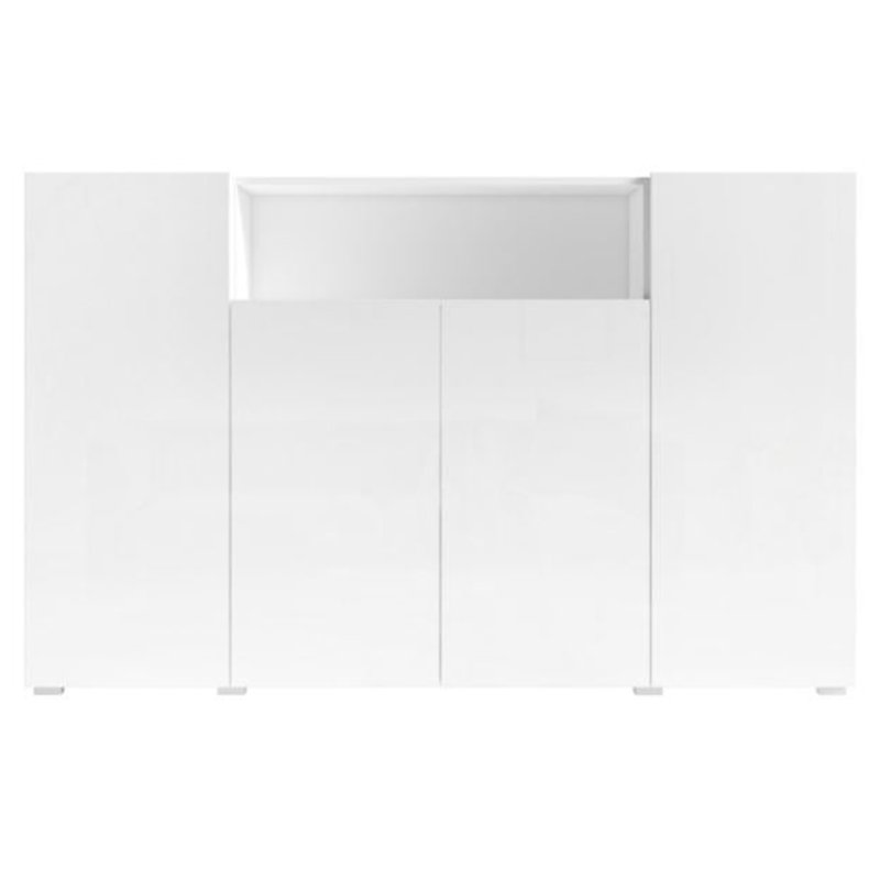 182cm Sideboard, White Gloss