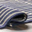 Tapis bleu marine / blanc en laine touffeté à la main Lauderhill-532956442