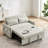 Brynjolf 55.19"Sofa, Sleeper Sofa, Sofa Bed, Loveseat-1326322058