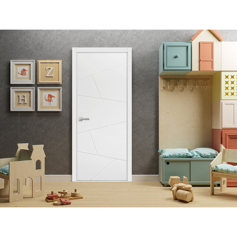 Porte standard lambrissée Planum, 32 po x 96 po