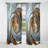 Haught - Spirals Curtain - Velvet Blackout Abstract Curtain - 1 Panels-831439086