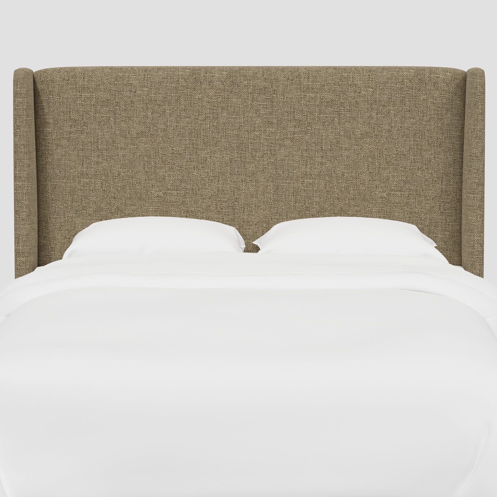 Tilly Upholstered Headboard, Twin, Zuma Rosequartz Textured Linen
