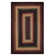 Dakarie Braided Non-Shedding Premium Jute Cranberry/Black/Red Rug