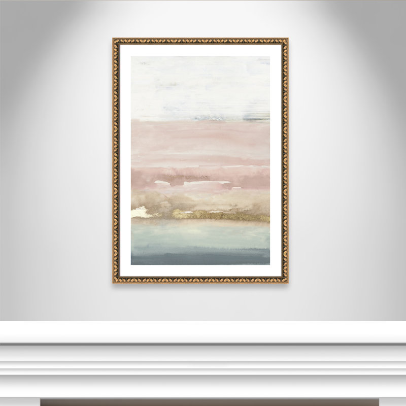 Cotton Cany Horizon Cotton Candy Horizon - reproduction d'art, H 41,5 po x l 29,5 po x P 1,125 po, Blanc