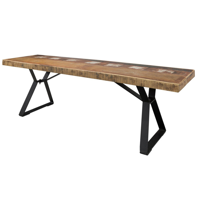 Solid Wood Bench, H45 x W150 x D40cm