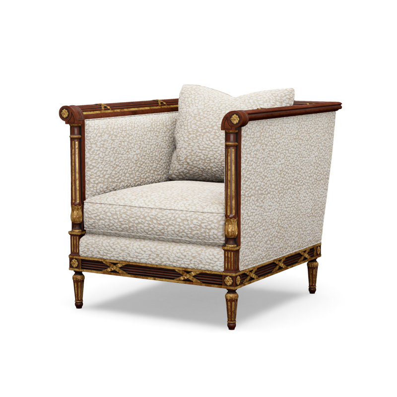 The Regent's Visit  Accent Chair, Chevy Natural