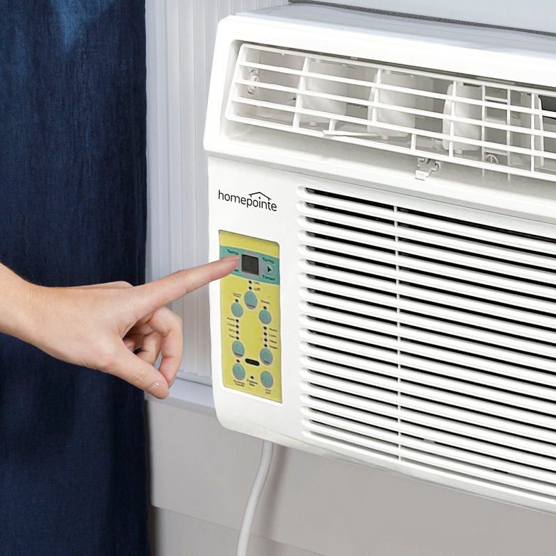 HomePointe 14500 BTU Window Air Conditioner with Remote Included