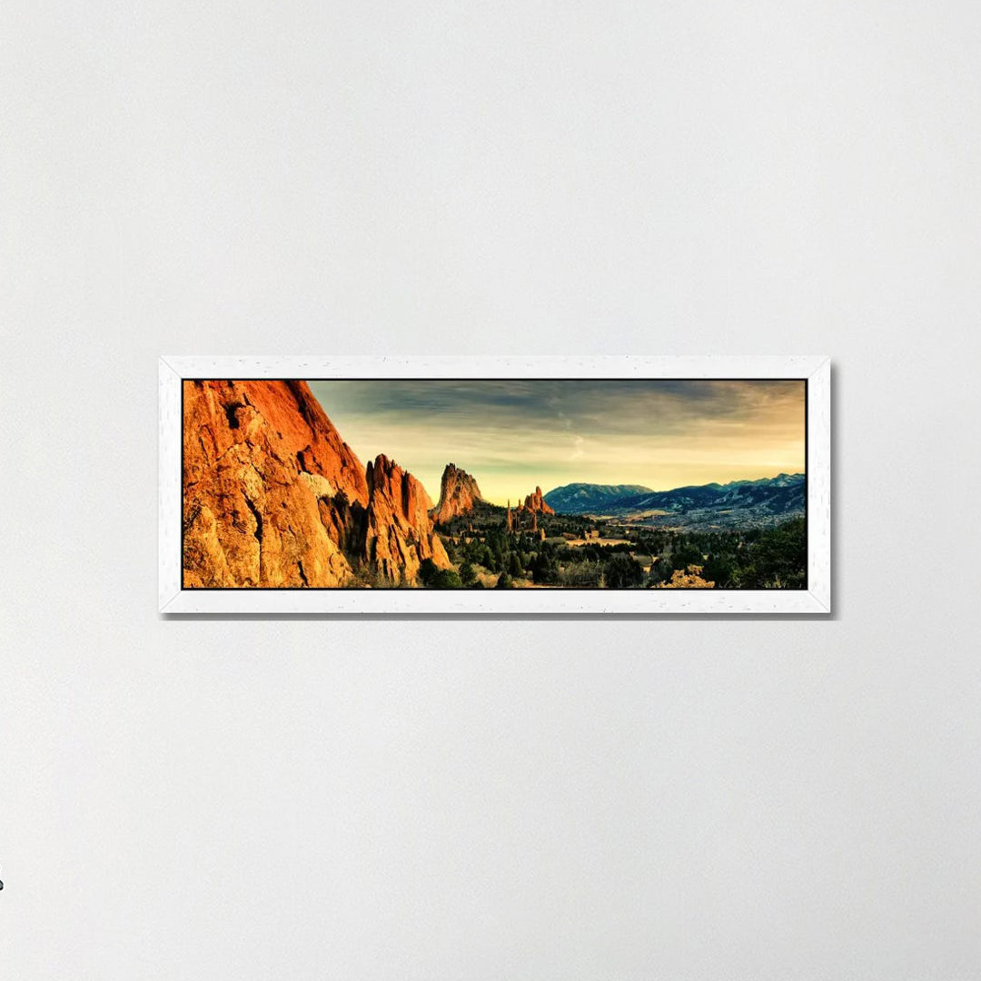 Colorado Springs Panoramic Skyline Cityscape' Photograph