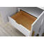 Meuble-lavabo sur pied simple 30 po avec plateau en pierre reconstituée Maddison-655396570