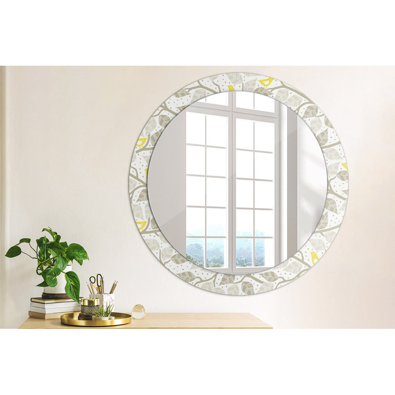 Huldar Glass Flat Wall Mirror