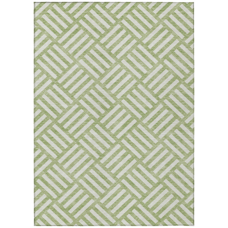 Loreen Flatweave Geometric Indoor / Outdoor Rug