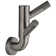 Litze® Rotating Double Robe Hook With Knurling
