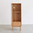 Solid Oak Storage Cabinet For Living Room, Free-Standing Corner Cabinets Storage Table