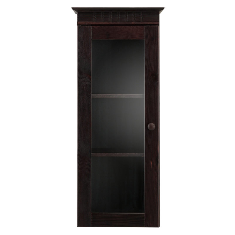 Amiin Display Cabinet, Havana/Lacquer