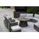 Areefa 10 - Person Modular Patio Conversation Sets with Cushions