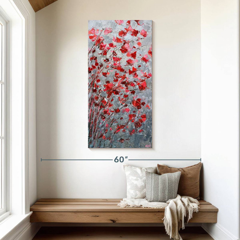 Sakura Tree II, 48" H x 24" W