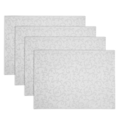 Lenox Opal Innocence Reversible Placemats, 13"x18"