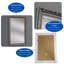 Middletown Wood Flat Wall Mirror-38641815-38641818