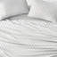 Ensemble de draps 100% coton à imprimé floral percale-95179443-95179444