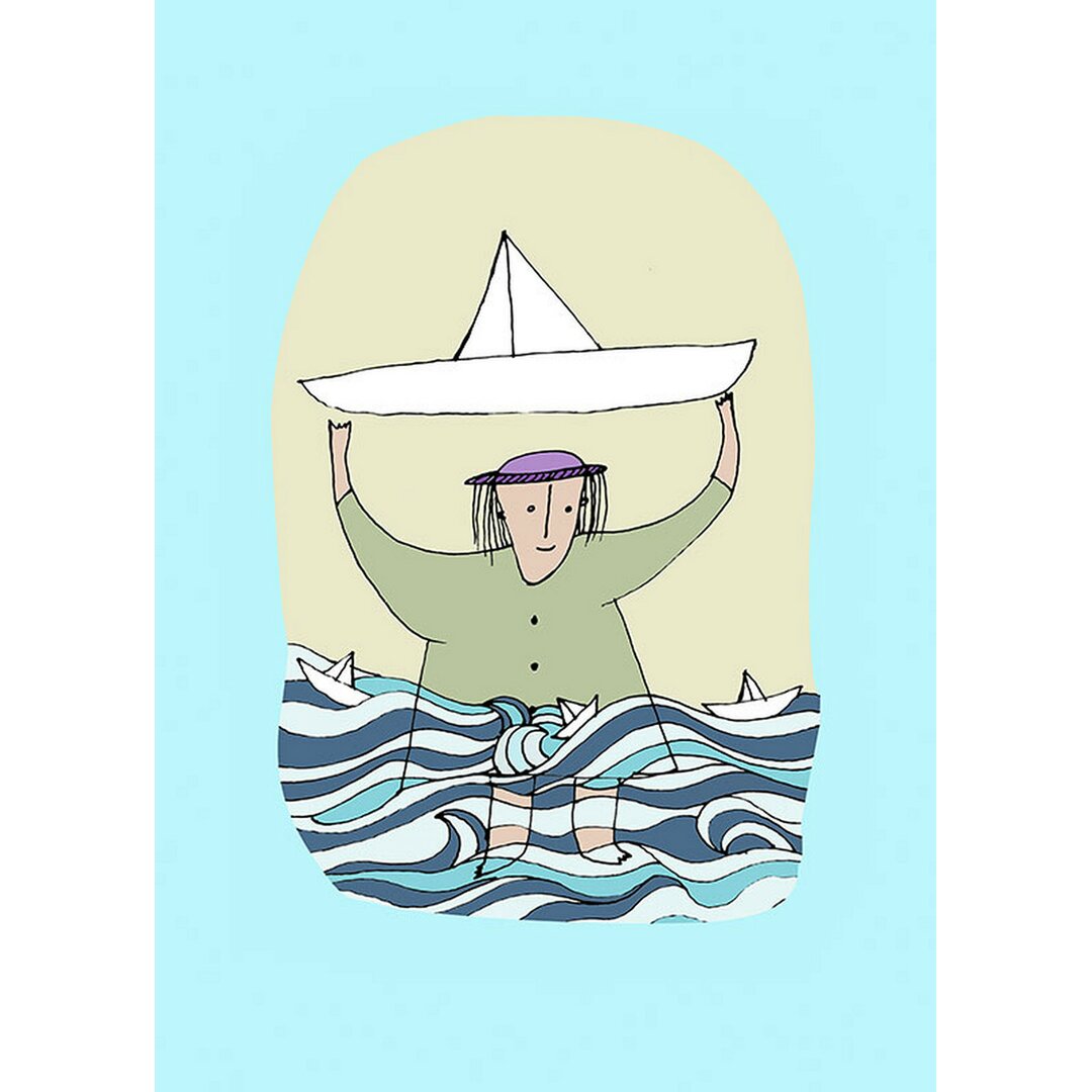 Poster Paper Boat