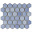 Hudson Due 2" x 2" Hex Porcelain Mosaic Wall & Floor Tile-761669408