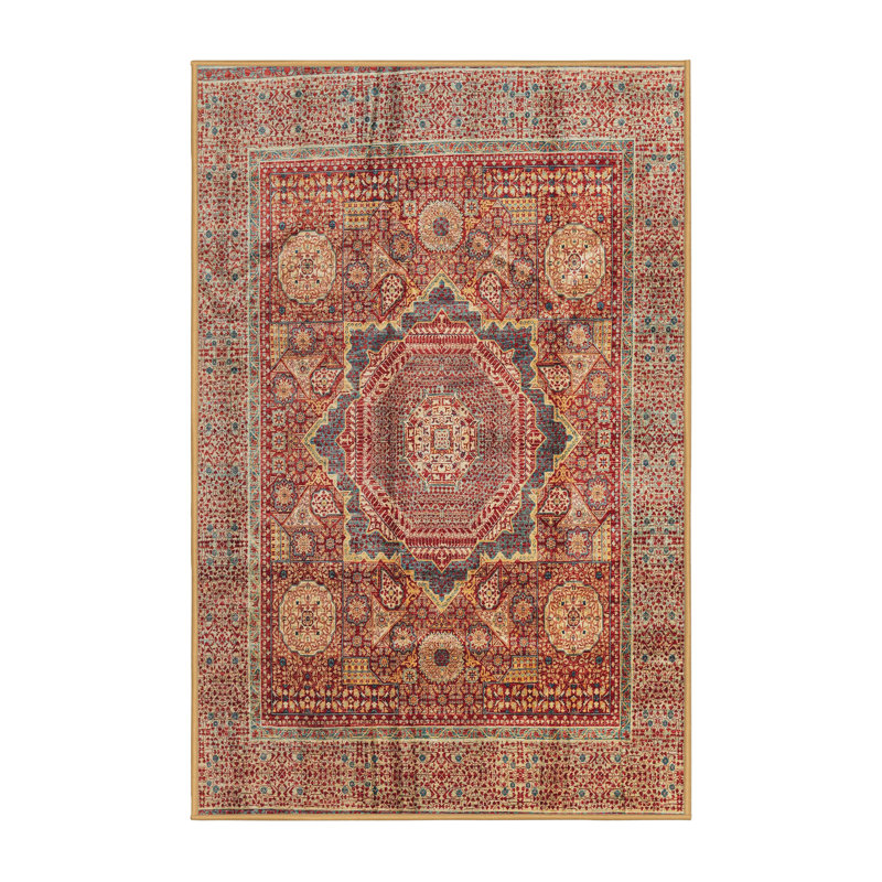 Tapis abstrait 4149, Rectangle 7 pi x 9 pi