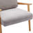 Banan Boucle Upholstered Armchair-1529880000