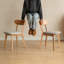 Ensemble de 2 chaises de table en bois-659597105-659597107