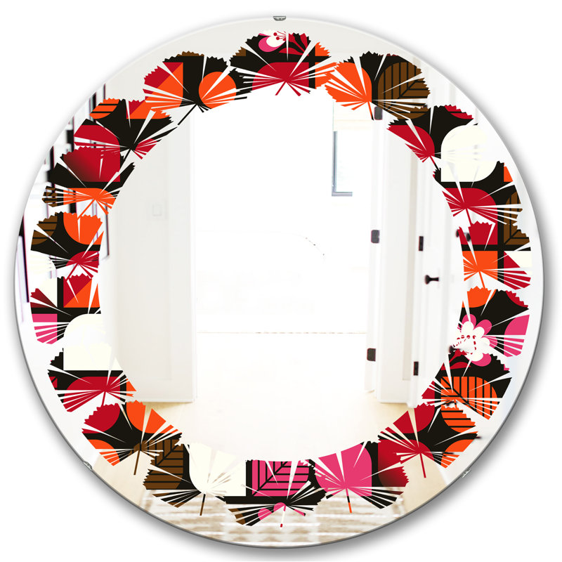 Miroir mural Leaves, 31,5 po x 31,5 po