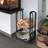 17.8'' W Metal Log Rack